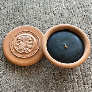 Extremely RARE Fendi Pottery Black Candle